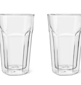 Leopold Vienna Dvostěnná sklenice Latte Macchiato, (2ks), 350ml