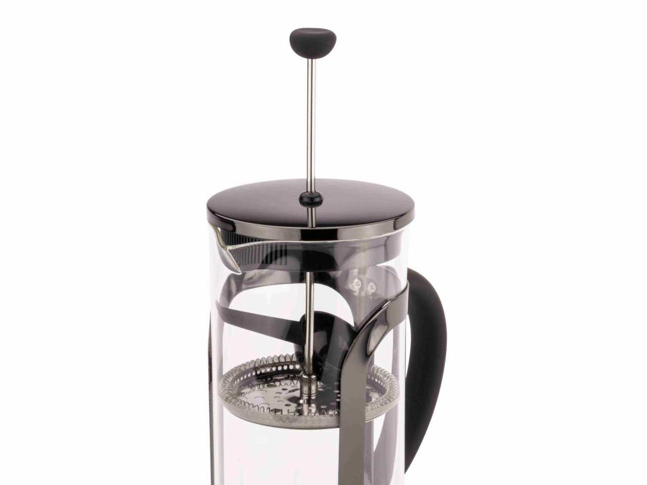 Leopold Vienna French Press Shiny Black 1,0L