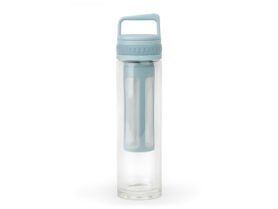 Leopold Vienna Dvostěnná skleněná termoláhev  na přípravu Cold Brew Moshi Mint 600ml