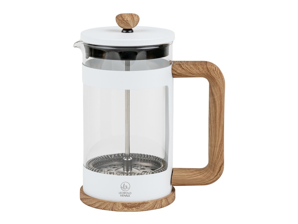 Leopold Vienna French Press Franca 600ml White