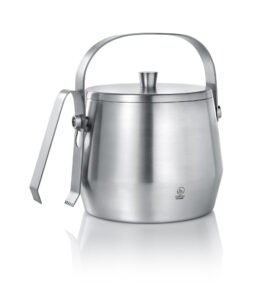 Leopold Vienna Dvoustěnný kbelík na led s víkem a kleštičkami 1,0 l