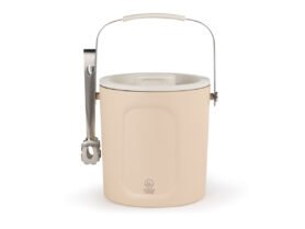 Leopold Vienna Dvoustěnný kbelík na led s víkem a kleštičkami Corvina 1,5L
