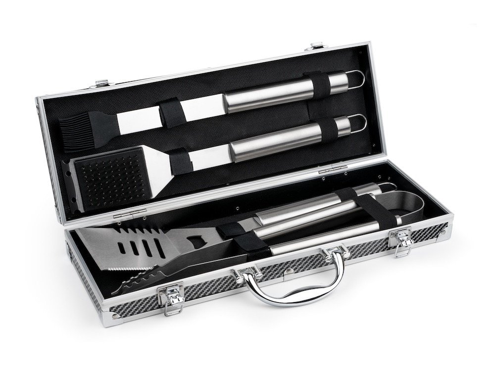 Leopold Vienna Grilovací náčiní v kufru (4 dílná sada)