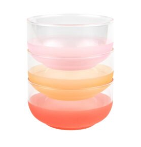 Leopold Vienna Sada skleněných misek Franca