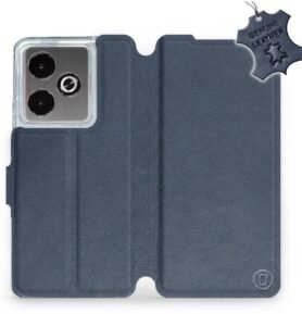 Mobiwear Flip kožené knížkové pro Realme GT 7T - Modré