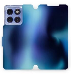 Mobiwear Flip knížkové pro Motorola Edge 60 Pro - Modrý odstín