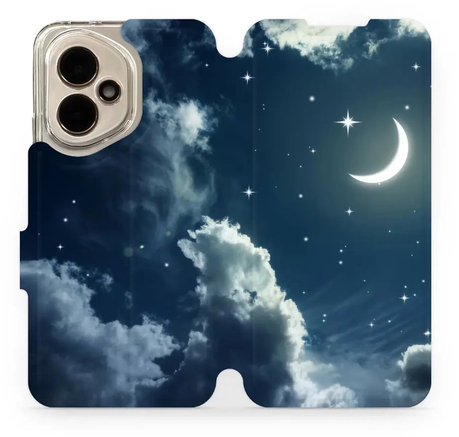 Mobiwear Flip knížkové pro Honor 400 - Obloha