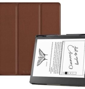 B-SAFE Stand 3451 pouzdro pro Amazon Kindle Scribe, hnědé