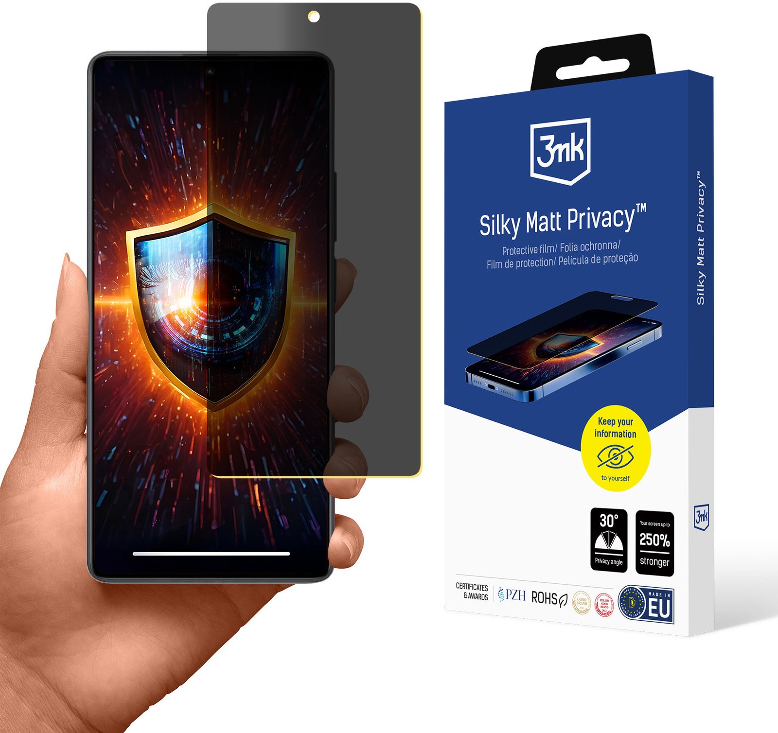 3mk Silky Matt Privacy pro Redmi Note 13 Pro 4G