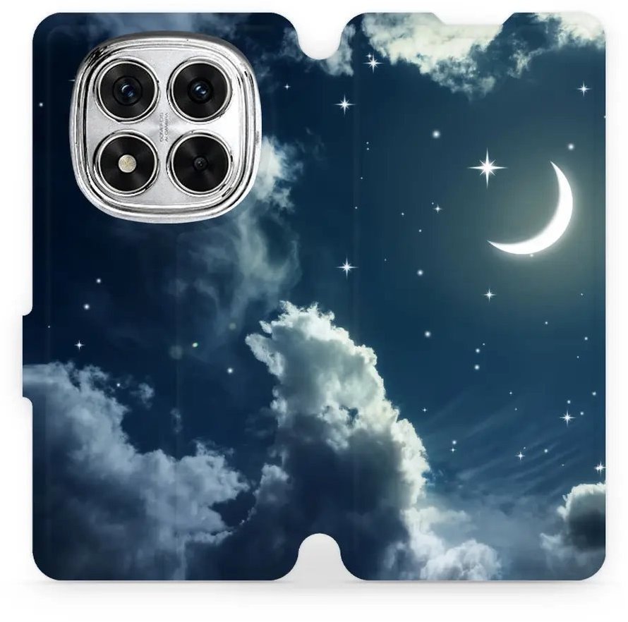 Mobiwear flip knížkové pro Xiaomi Redmi Note 14 Pro 5G - Obloha