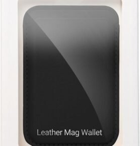 C4M PU Peněženka kompatibilní s MagSafe, černá