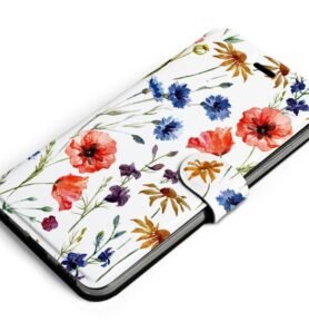 Mobiwear Flip pouzdro pro Apple iPhone 13 Mini - MP04S Luční kvítí
