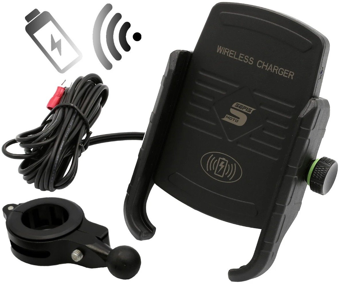 SEFIS EW Držák telefonu s bezdrátovým nabíjením