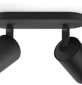 Philips Hue WACA Fugato 2 × GU10 5,7 W, černé