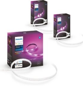 Philips Hue LightStrip Plus v4 + 2x LightStrip Plus v4 extension