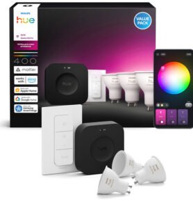 Philips Hue White and Color Ambiance 5W GU10 Starter Kit PRO