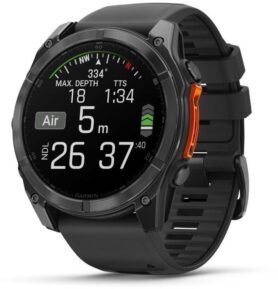 Garmin Fenix 8 51mm AMOLED Slate Gray Steel/Black Band