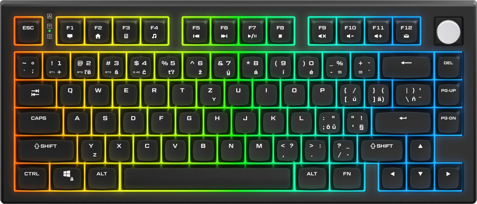 Rapture UNIFORM ULTIMATE, Gateron Silent Red, černá - CZ/SK