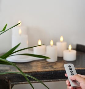 Dálkový ovladač na svíčky a světla Sirius