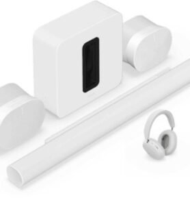 Sonos Ace White + Sonos Arc Ultra bílý + Sonos Sub 4 + 2x Sonos Era 300