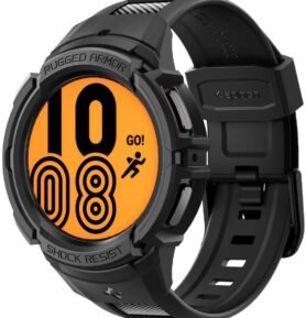 Spigen Rugged Armor Pro Black Samsung Galaxy Watch5 Pro 45mm