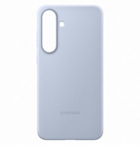 Samsung Galaxy S25+ Zadní kryt z veganské kůže Light Blue