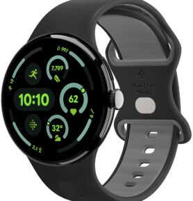Spigen Nano Pop Band Google Pixel Watch 4/3/2/1 41mm Black Sesame