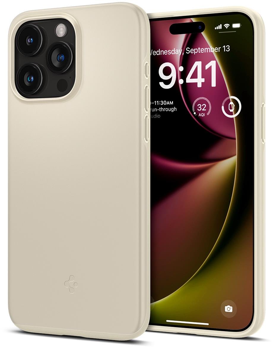 Spigen Thin Fit Mute Beige iPhone 15 Pro