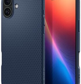 Spigen Liquid Air Navy Blue iPhone 16