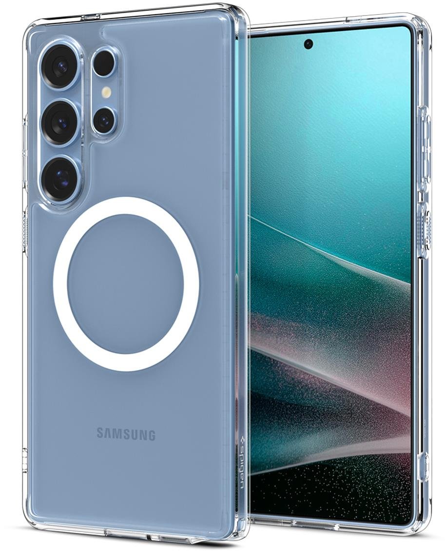 Spigen Ultra Hybrid MagSafe Clear White Samsung Galaxy S25 Ultra