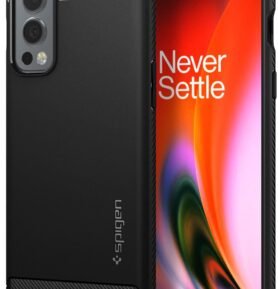 Spigen Rugged Armor Black OnePlus Nord 2 5G