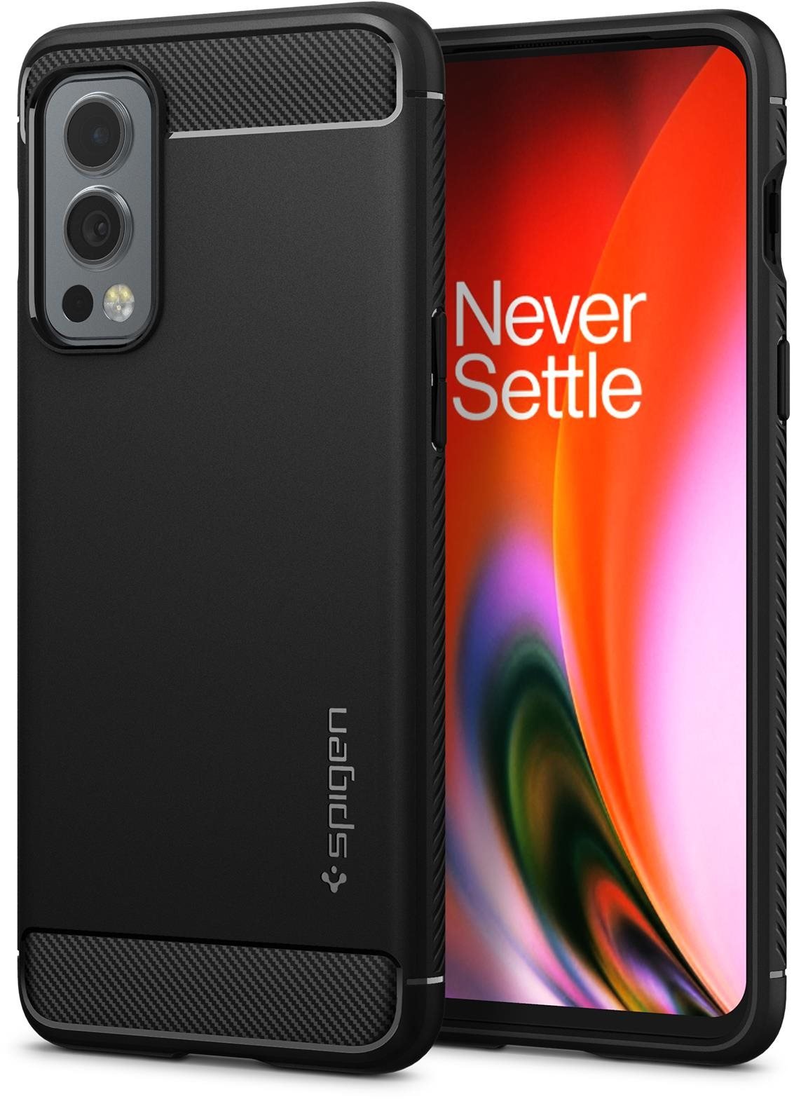 Spigen Rugged Armor Black OnePlus Nord 2 5G