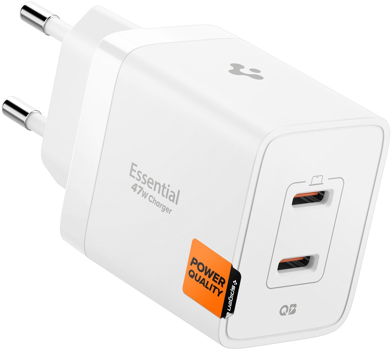 Spigen Essential 47W Wall Charger EE472EU White