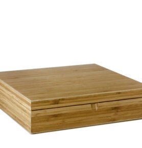 Bredemeijer Krabička na čaj Bamboo, 12 přihrádek bez okénka