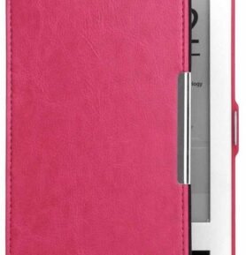 Durable Lock 0515 - pouzdro na Pocketbook 622 / 623 - tmavě růžové pouzdro, magnet