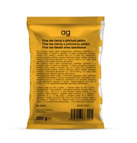 AG Fine tea černý s příchutí jablko 200g