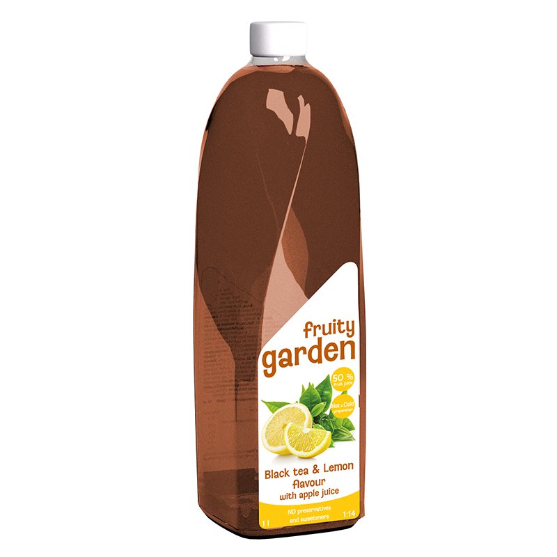 Fruity Garden s příchutí Černý čaj & citron 1 l
