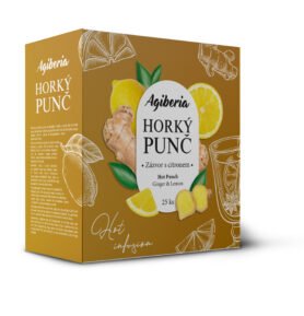 Agiberia Horký punč Zázvor a citron 25x20g