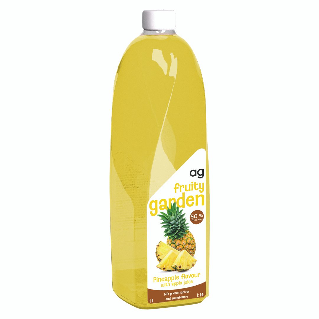 Fruity Garden s příchutí Ananas 1 L
