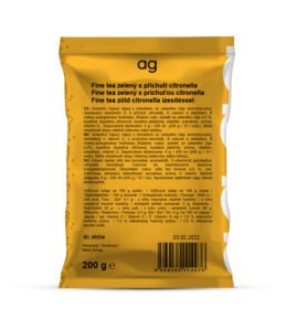 AG Fine tea zelený s příchutí citronella 200g