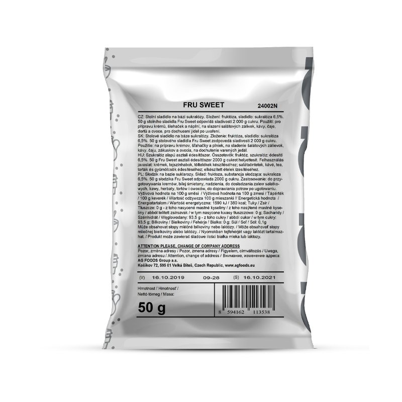 AG Fru sweet 50g