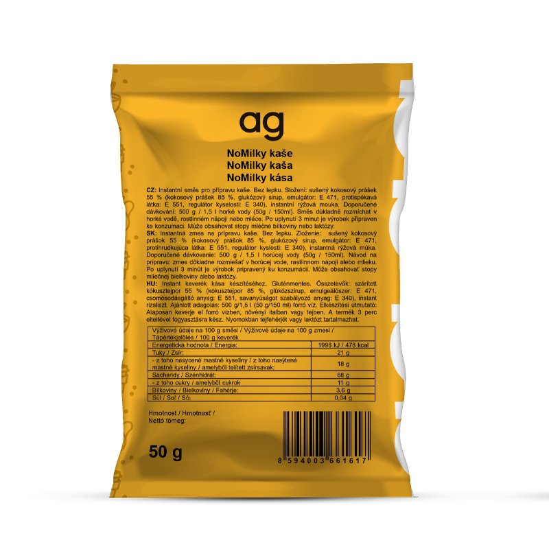 AG NoMilky kaše 30x50g