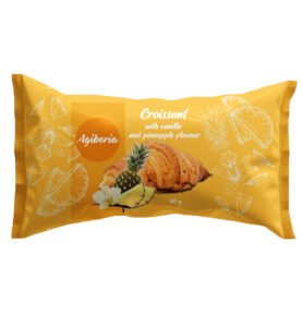 AGIBERIA Croissant with pineapple and vanilla filling 60 G (30ks)