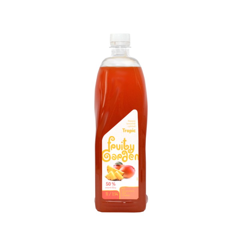 Fruity Garden s příchutí Tropic 1 l
