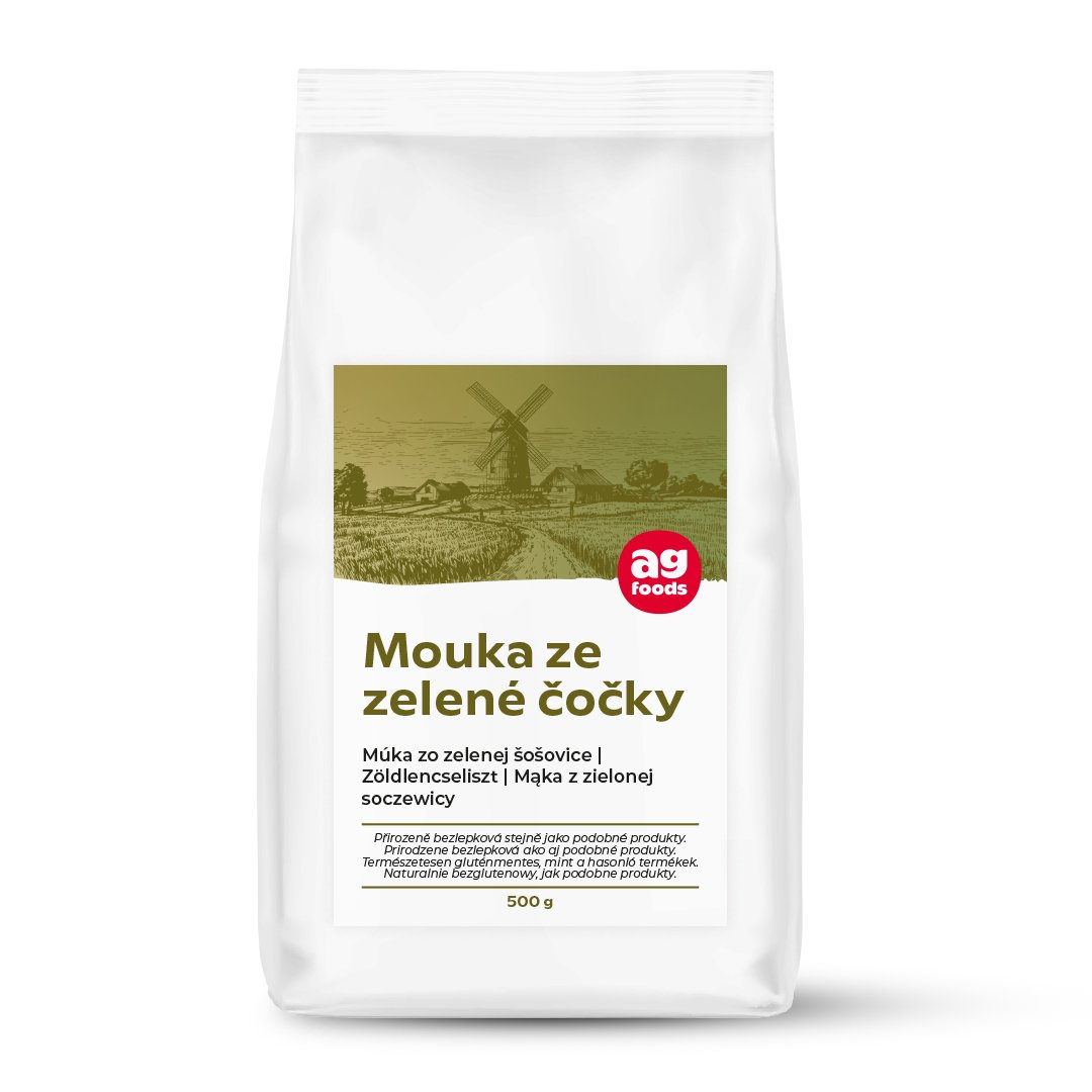 AG Mouka ze zelené čočky 500 g