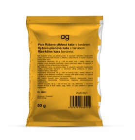 AG Rýžovo - jáhlová kaše s banánem 30x50g