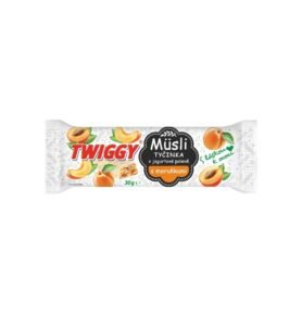 Twiggy Müsli s meruňkami v jogurtové polevě 30 g (24 ks)