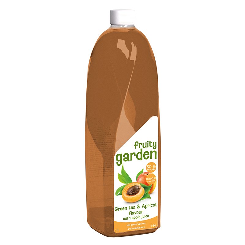 Fruity Garden s příchutí Zelený čaj & meruňka 1 l