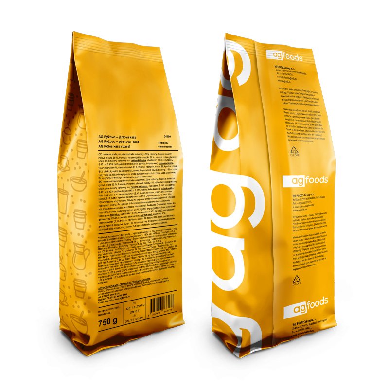 AG Rýžovo-jáhlová kaše 750g