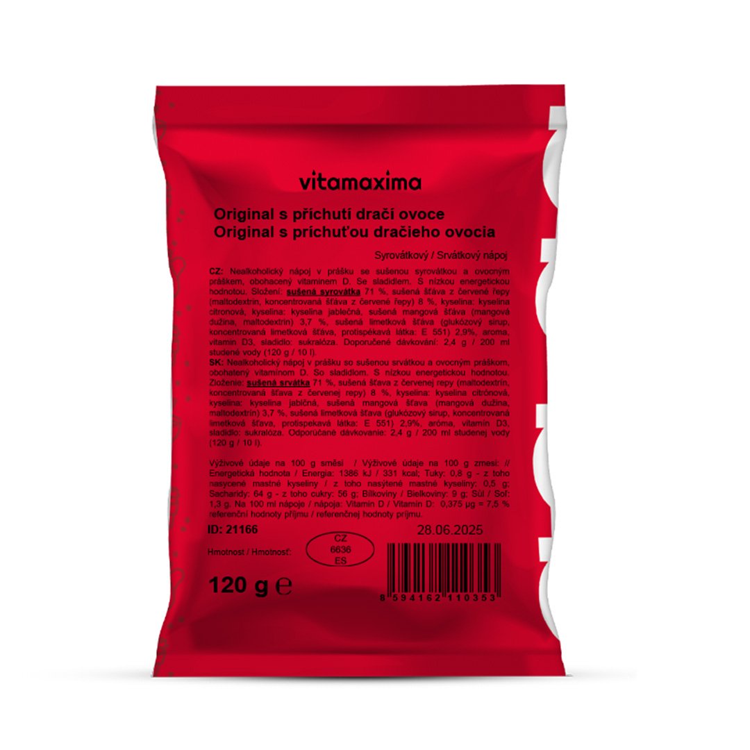 VITAMAXIMA Original s příchutí dračí ovoce 120 g